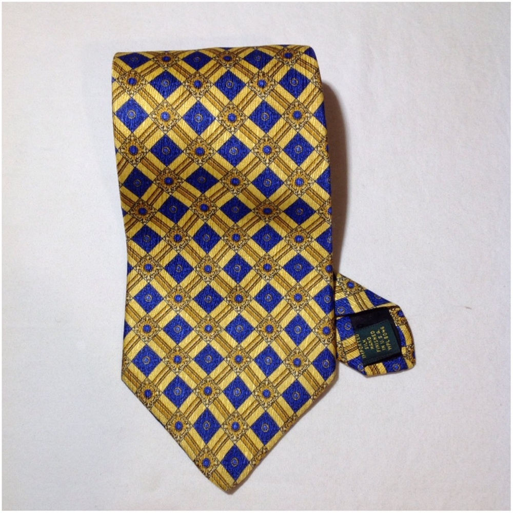 Men's Silk Handmade Club Room Tie